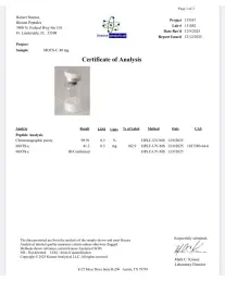 Customer testing MOTS-C40